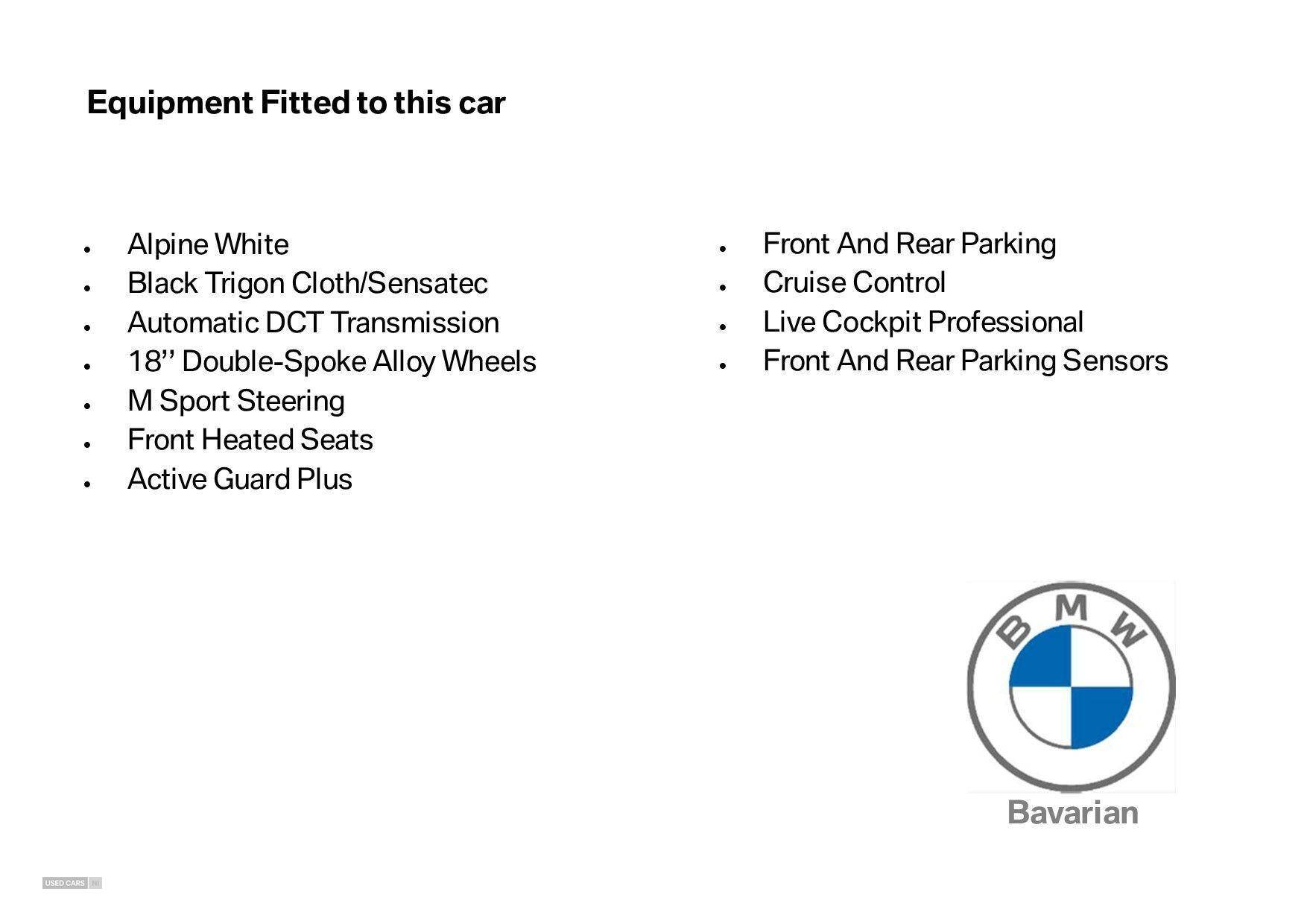 Apr 2023 BMW 2 Series 218i [136] M Sport 4dr DCT