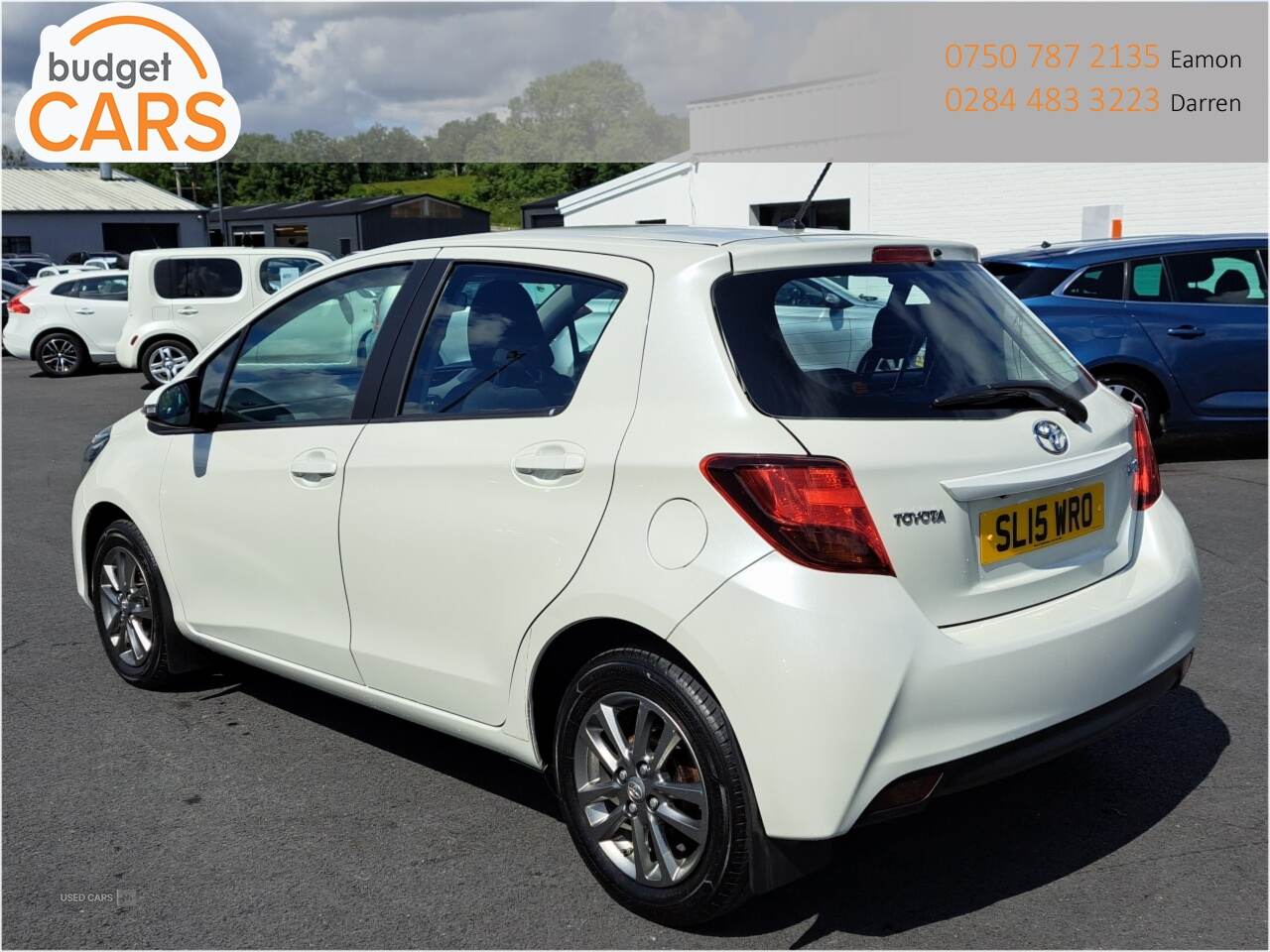 Toyota Yaris HATCHBACK in Down