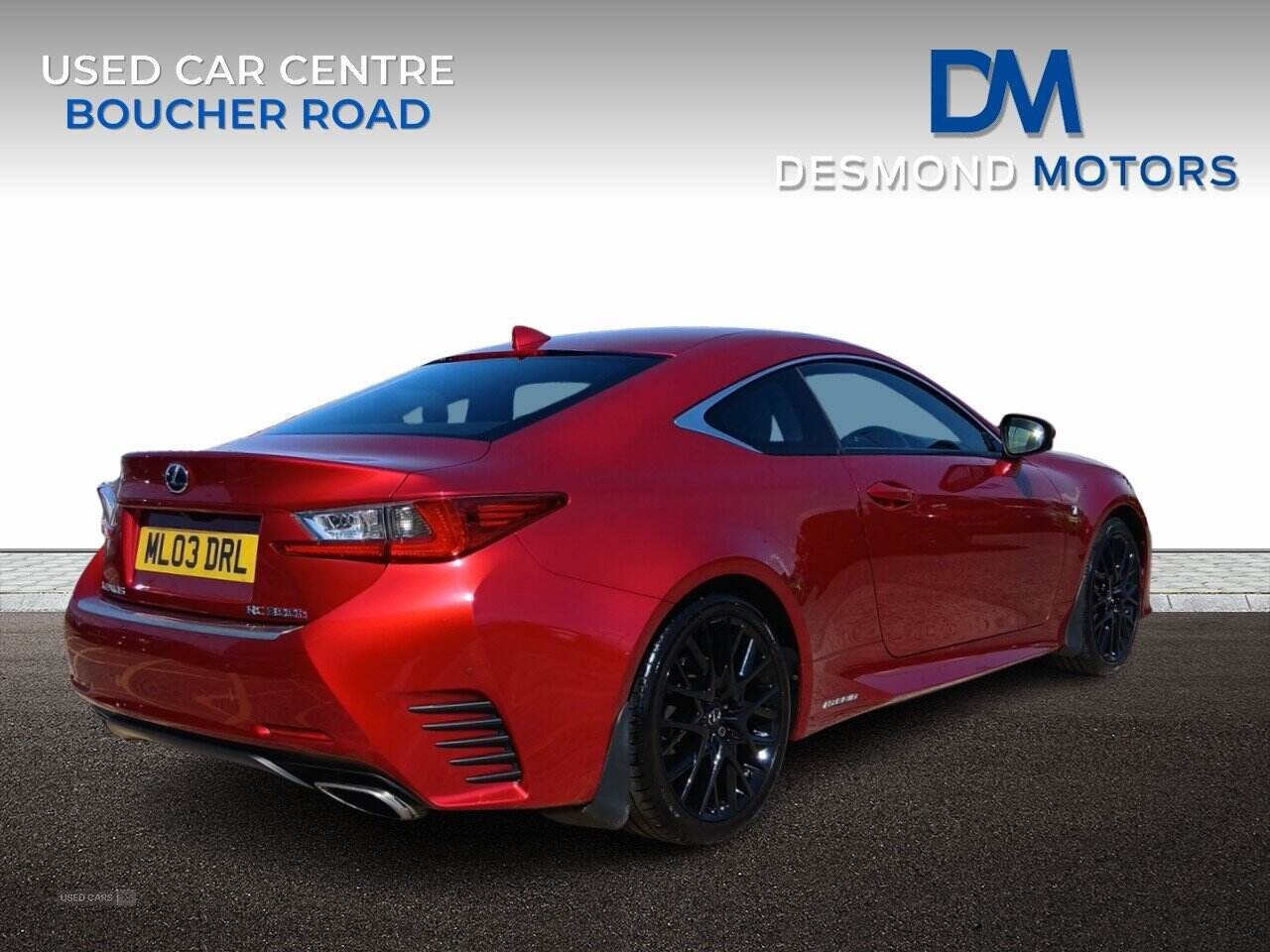 Jan 2017 Lexus RC 300h 2.5 F-Sport 2dr CVT