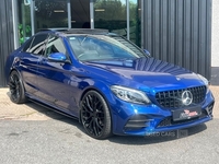 Mercedes-Benz C-Class 2.0 C220d AMG Line (Premium Plus) Saloon 4dr Diesel G-Tronic+ Euro 6 (s/s) (194 ps) in Armagh