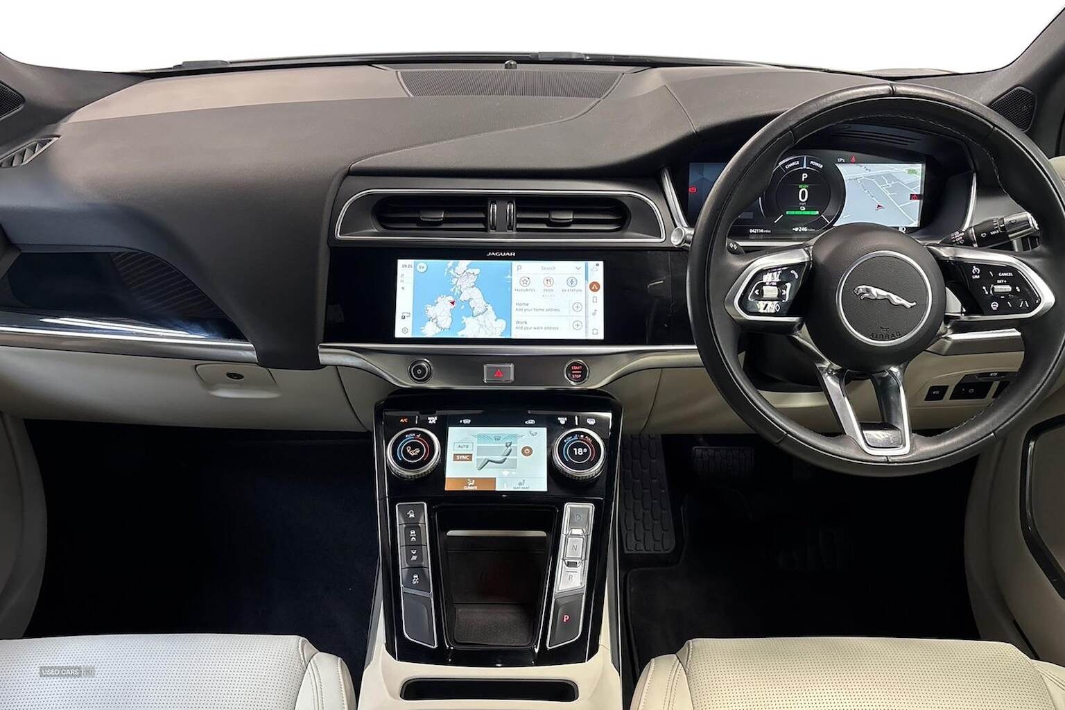Apr 2022 Jaguar i-Pace 294Kw Ev400 Hse Black 90Kwh 5Dr Auto 11Kw Charger