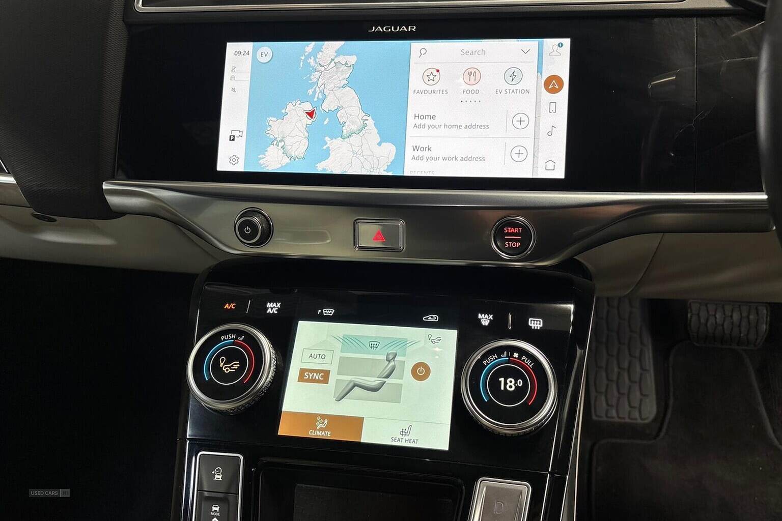 Apr 2022 Jaguar i-Pace 294Kw Ev400 Hse Black 90Kwh 5Dr Auto 11Kw Charger