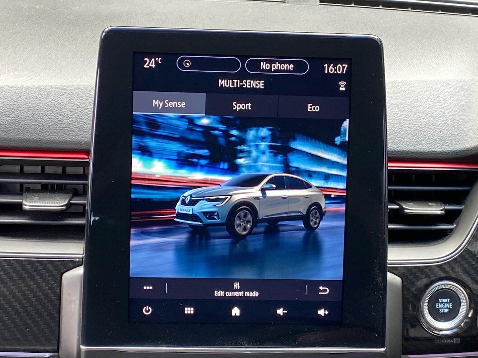 Mar 2022 Renault Arkana 1.6 E-Tech Hybrid 145 R.S. Line 5Dr Auto