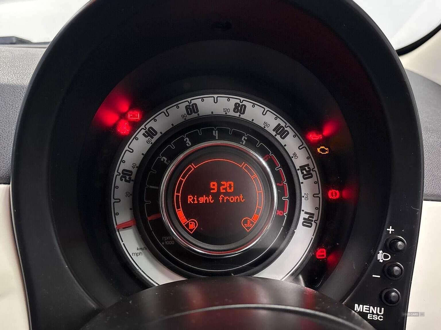 Apr 2013 Fiat 500 1.2 Lounge 3Dr [Start Stop]