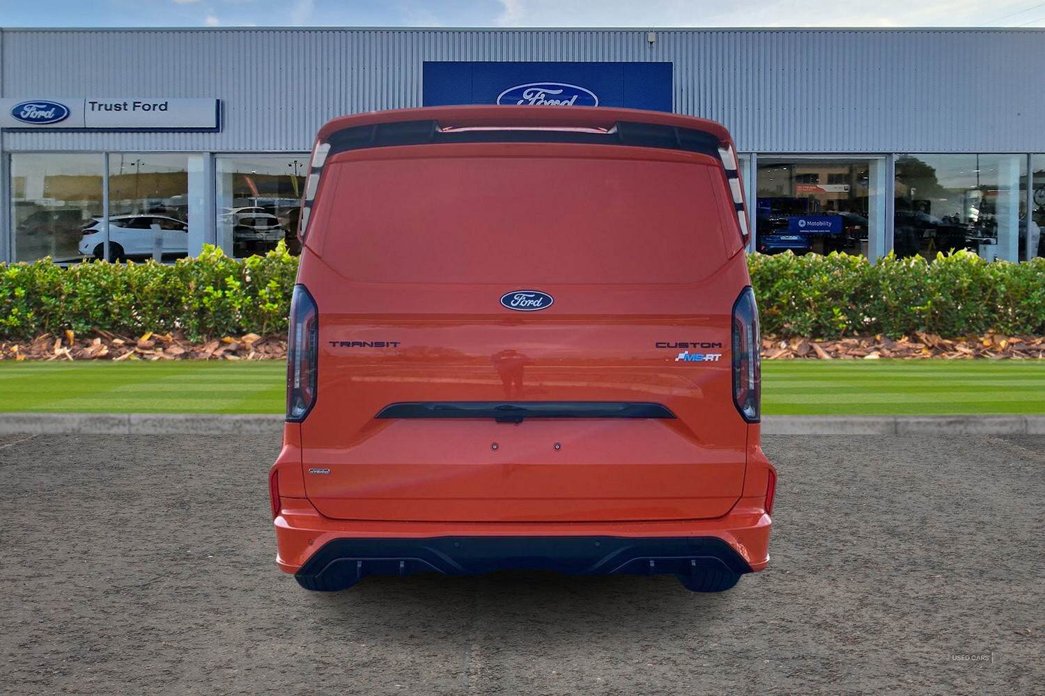 Ford Transit Custom 320 MSRT AUTO L2 LWB Double Cab In Van 2.5 232PS PHEV CVT 6.2 FWD Low Roof, LIFTGATE REAR CARGO DOORS, TOW BAR