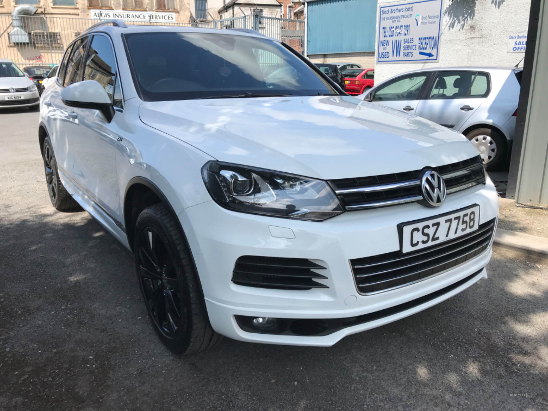 Volkswagen Touareg DIESEL ESTATE in Antrim
