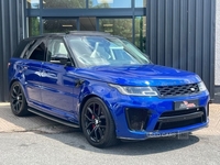 Land Rover Range Rover Sport 5.0 P575 V8 SVR SUV 5dr Petrol Auto 4WD Euro 6 (s/s) (575 ps) in Armagh
