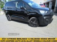 Citroen Berlingo 1.5 BlueHDi 1000 Driver 130 ps EAT8 AUTO Van 5dr Diesel SWB Euro 6 in Tyrone