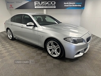 BMW 5 Series 2.0 525d M Sport Saloon 4dr Diesel Auto Euro 6 (s/s) (218 ps) Automatic, Sat Nav, Bluetooth in Down