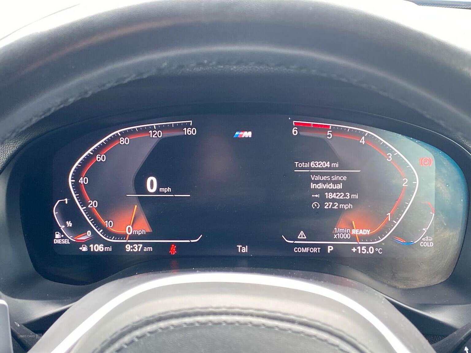 Oct 2019 BMW X4 Xdrive20D M Sport 5Dr Step Auto
