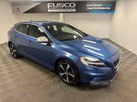 Volvo V40 2.0 T2 GPF R-Design Nav Plus Hatchback 5dr Petrol Manual Euro 6 (s/s) (122 ps) Service History, Full Leather in Down
