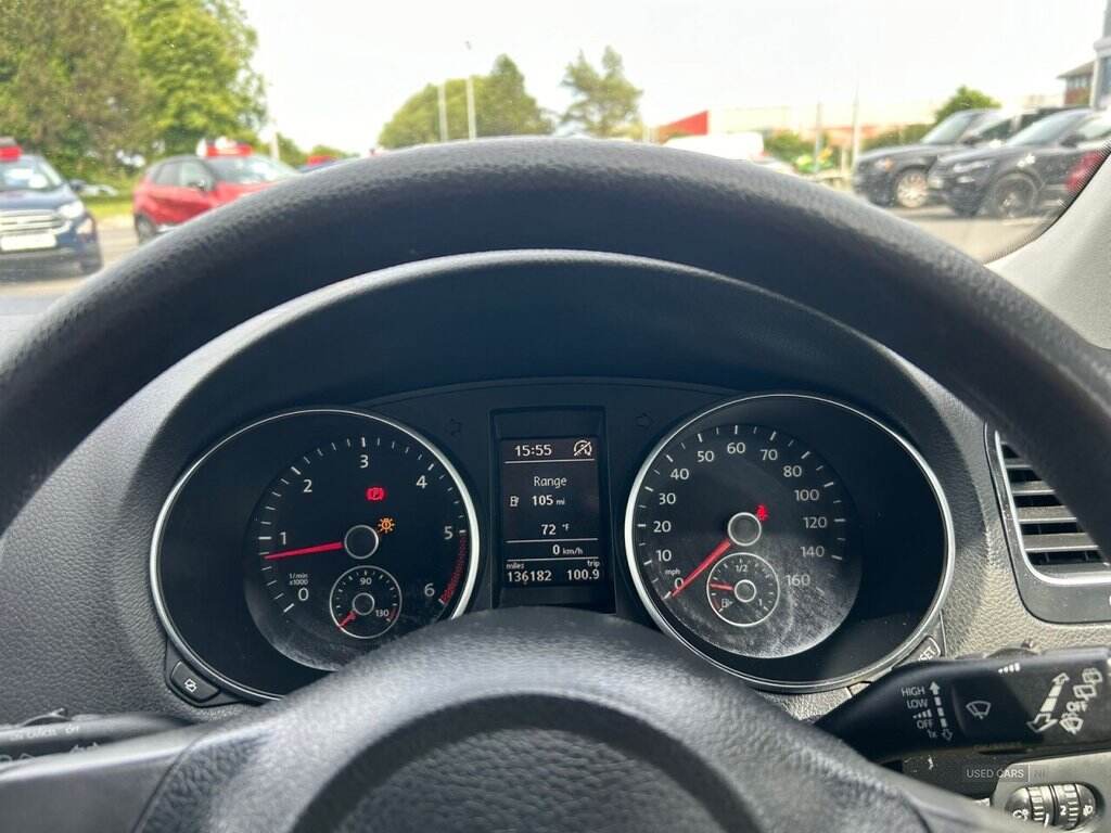Jun 2012 Volkswagen Golf 1.6 TDI 105 BlueMotion Tech SE 5dr