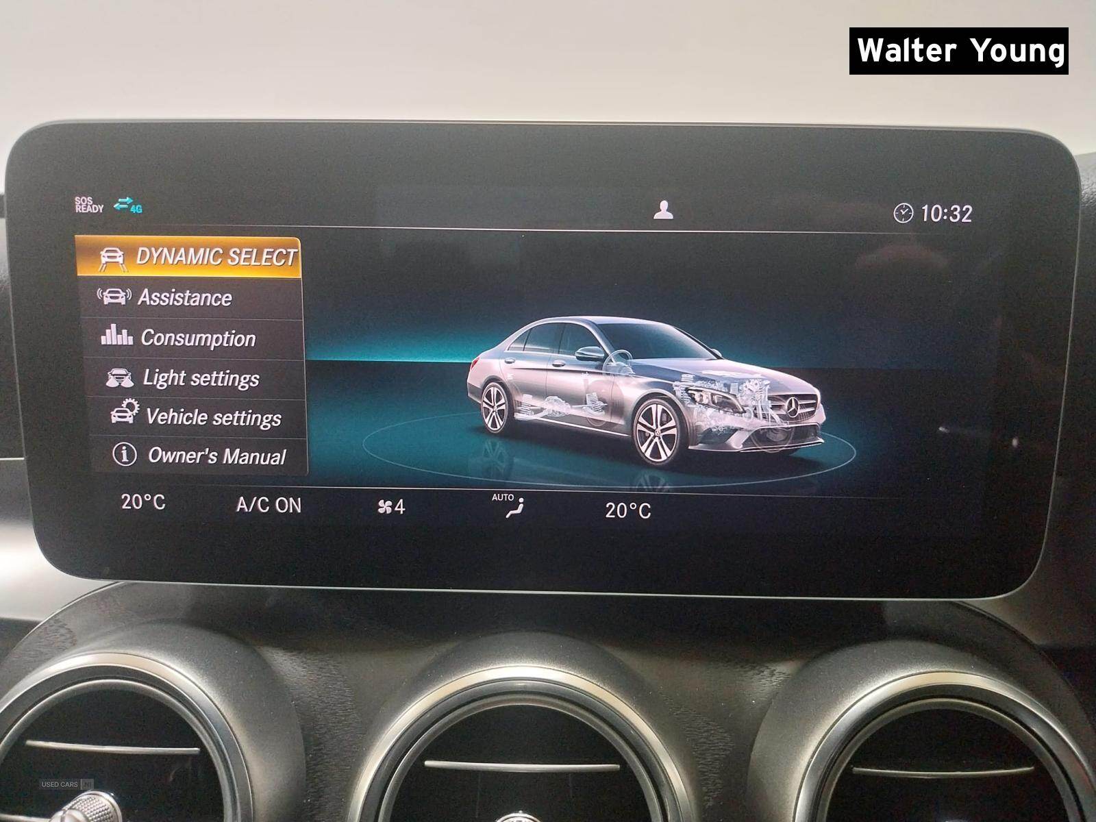 Jan 2020 Mercedes-Benz C Class C300d AMG Line Edition Premium Plus 4dr 9G-Tronic