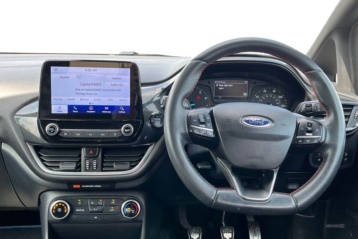 Nov 2020 Ford Fiesta 1.0 EcoBoost Hybrid mHEV 125 ST-Line Edition 5dr