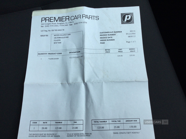 Renault Megane DIESEL HATCHBACK in Derry / Londonderry