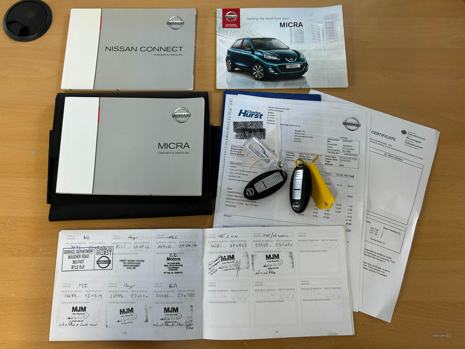 Mar 2014 Nissan Micra 1.2 Tekna 5dr