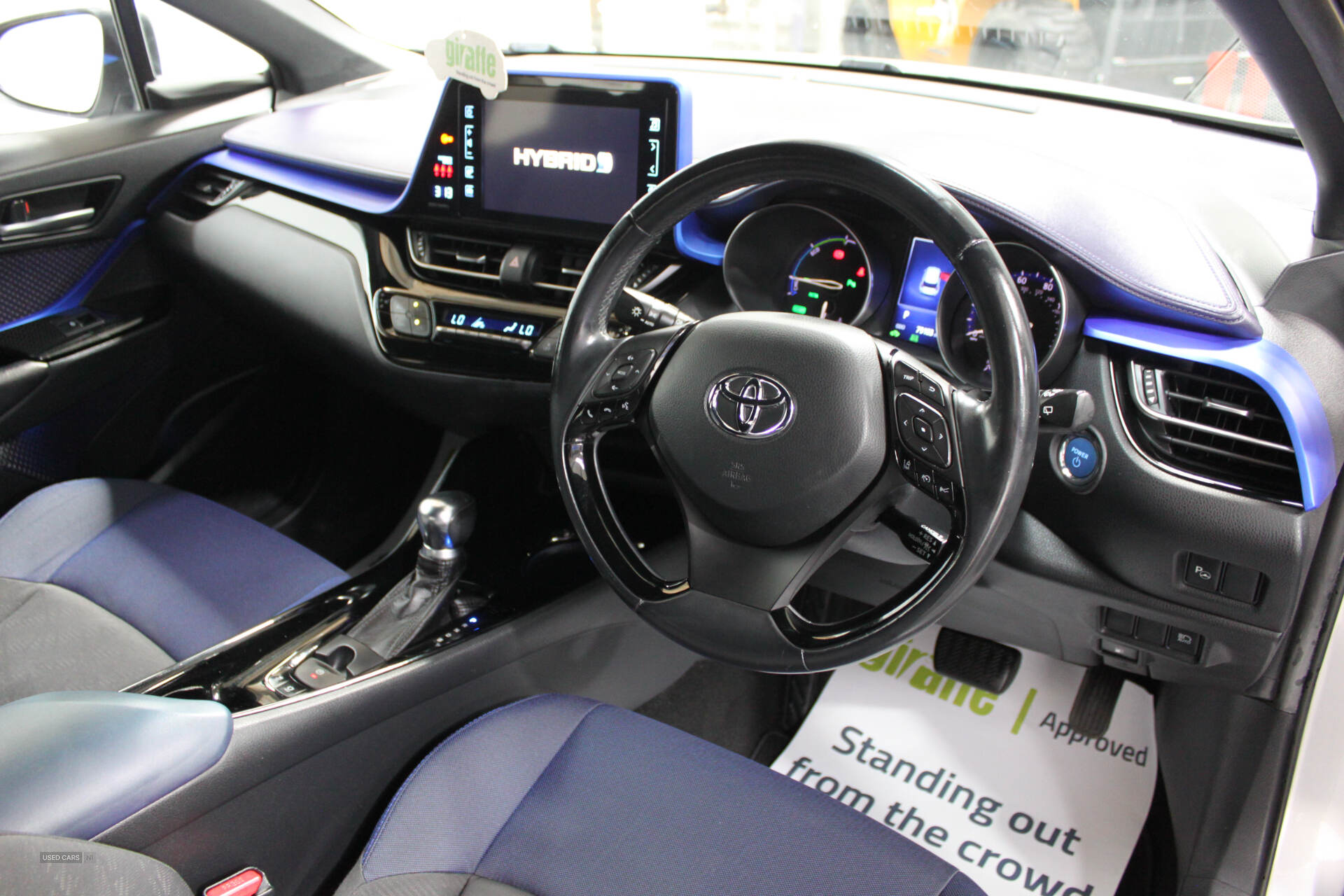 Sep 2017 Toyota C-HR 1.8 Hybrid Dynamic 5dr CVT