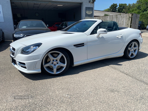 Mercedes SLK-Class DIESEL ROADSTER in Down