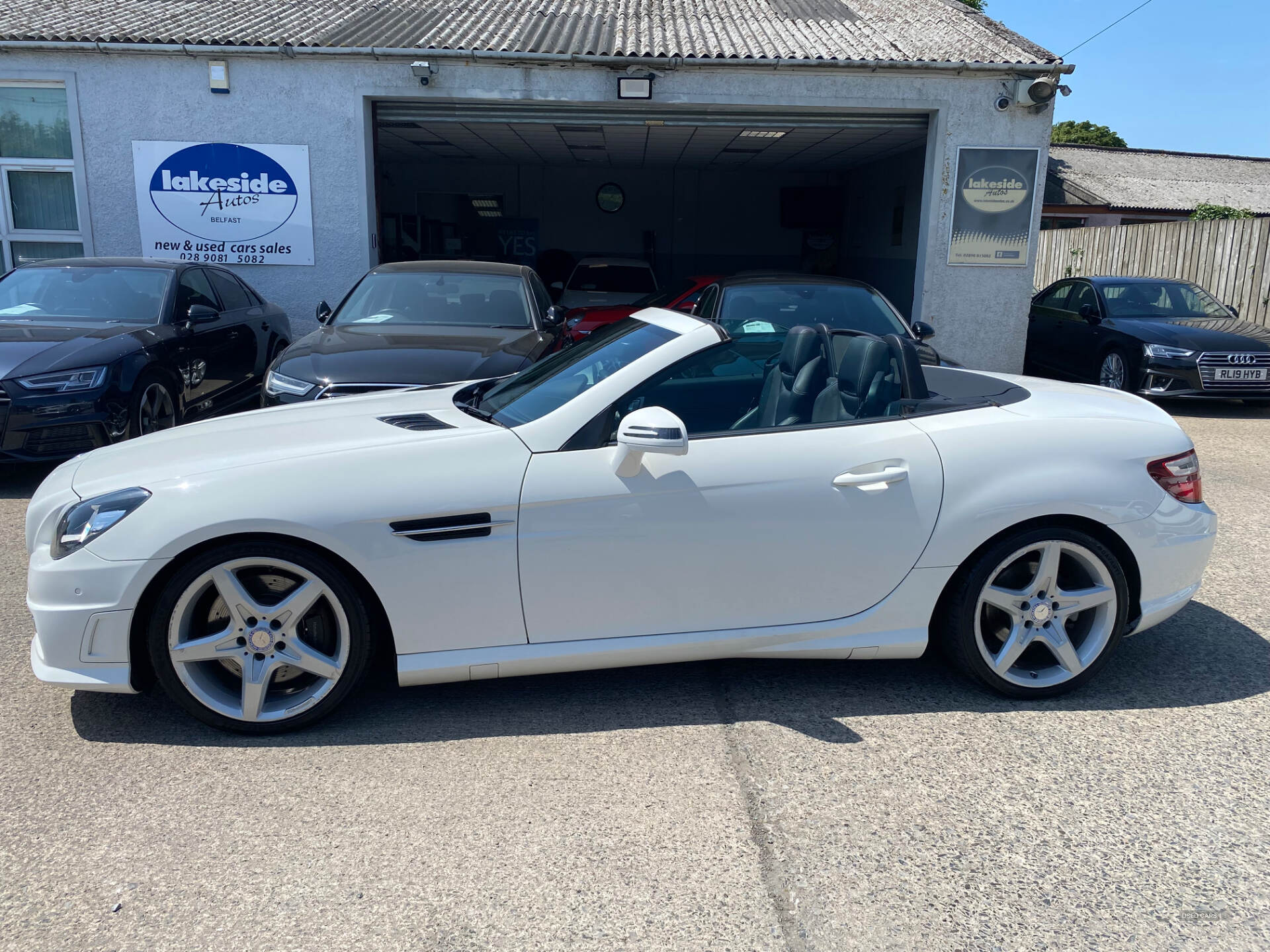 Mercedes SLK-Class DIESEL ROADSTER in Down