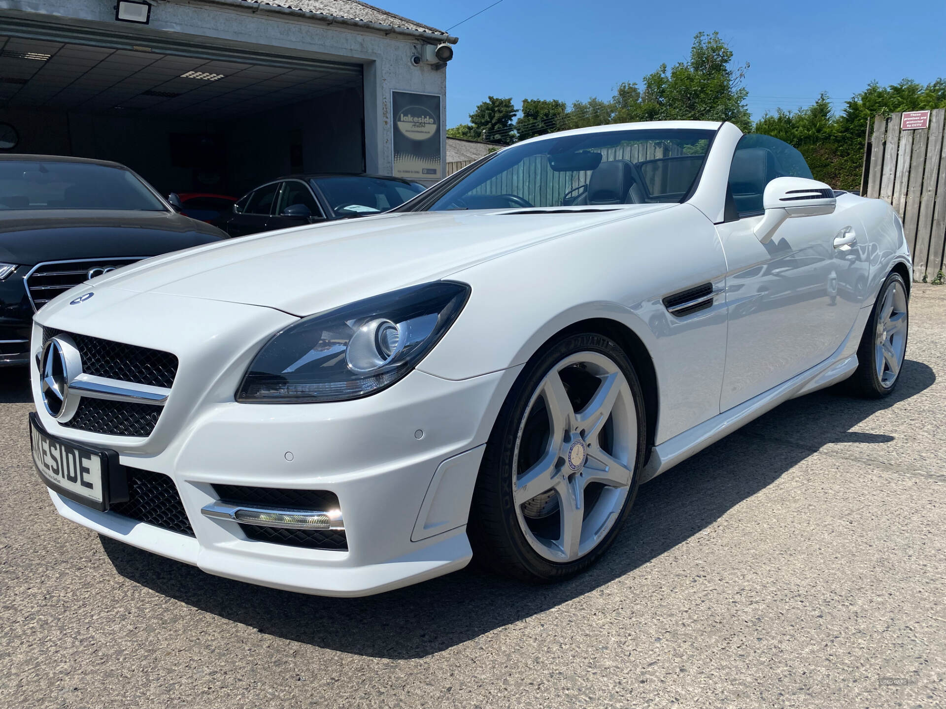 Mercedes SLK-Class DIESEL ROADSTER in Down