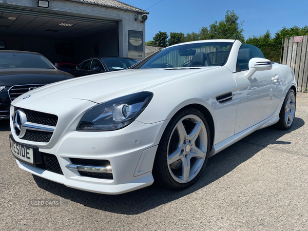 Mercedes SLK-Class DIESEL ROADSTER in Down