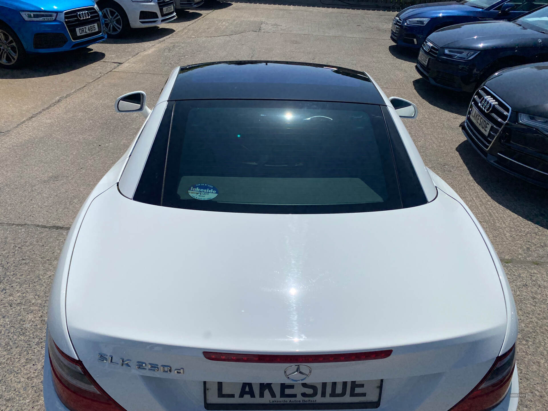 Mercedes SLK-Class DIESEL ROADSTER in Down