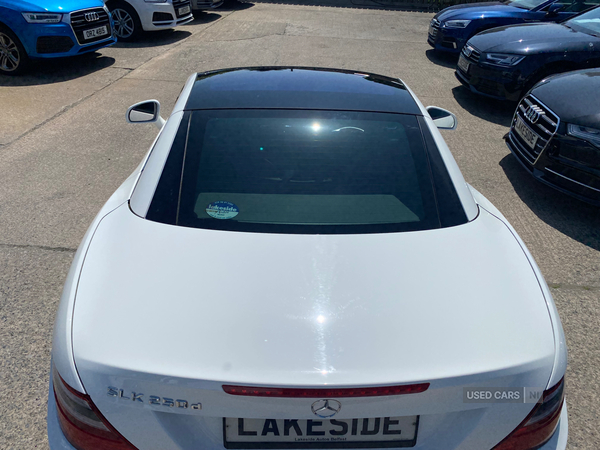 Mercedes SLK-Class DIESEL ROADSTER in Down