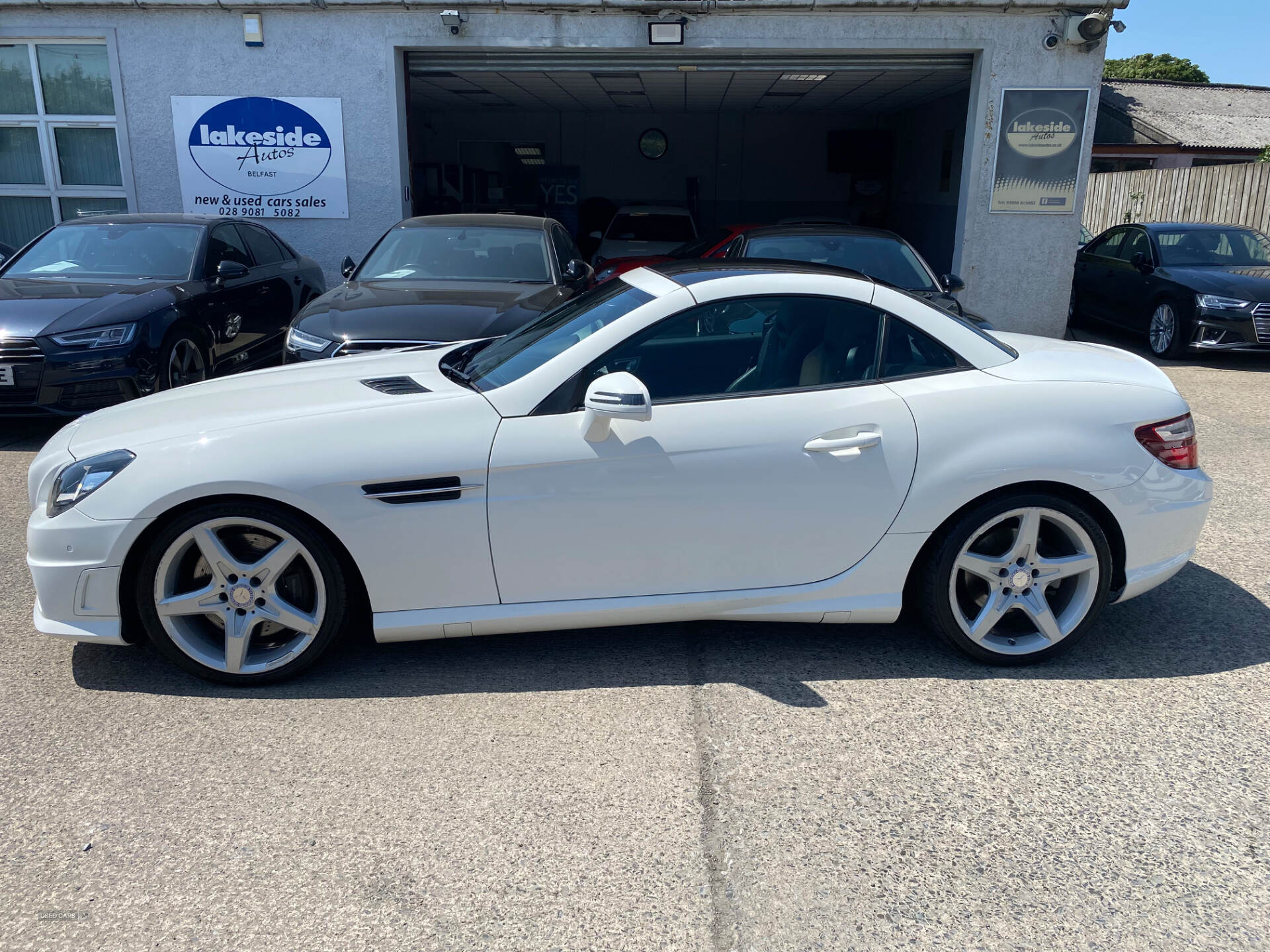Mercedes SLK-Class DIESEL ROADSTER in Down
