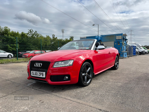 Audi A5 DIESEL CABRIOLET in Antrim