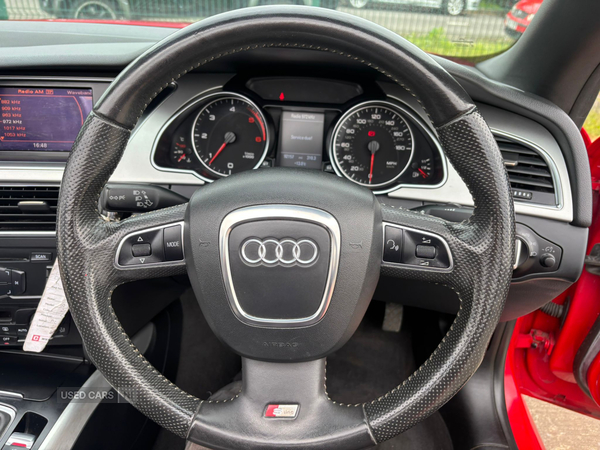 Audi A5 DIESEL CABRIOLET in Antrim