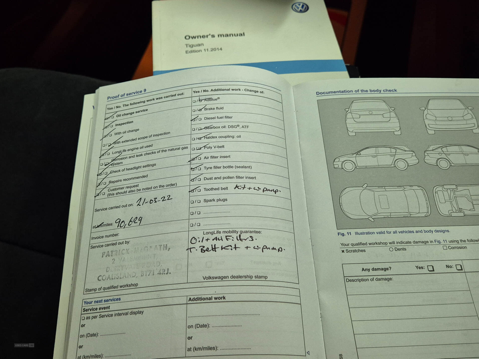 Mar 2015 Volkswagen Tiguan 2.0 TDi BlueMotion Tech Match 5dr [2WD]