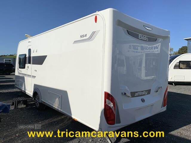 2017 Elddis Affinity 554/4, Transverse Island Bed