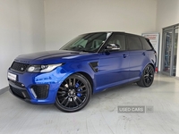 Land Rover Range Rover Sport 5.0 V8 SVR SUV 5dr Petrol Auto 4WD Euro 6 (s/s) (550 ps) *PAN ROOF* in Derry / Londonderry