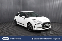 DS AUTOMOBILES DS 3 1.6 BlueHDi Elegance Hatchback 3dr Diesel Manual Euro 6 (s/s) (100 ps) LOVELY LOW MILEAGE HATCH / TWO KEYS in Antrim