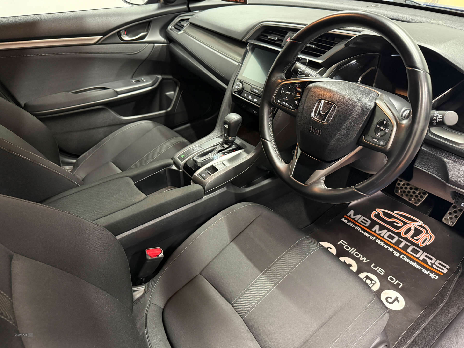 Sep 2017 Honda Civic 1.0 VTEC Turbo SR 5dr CVT