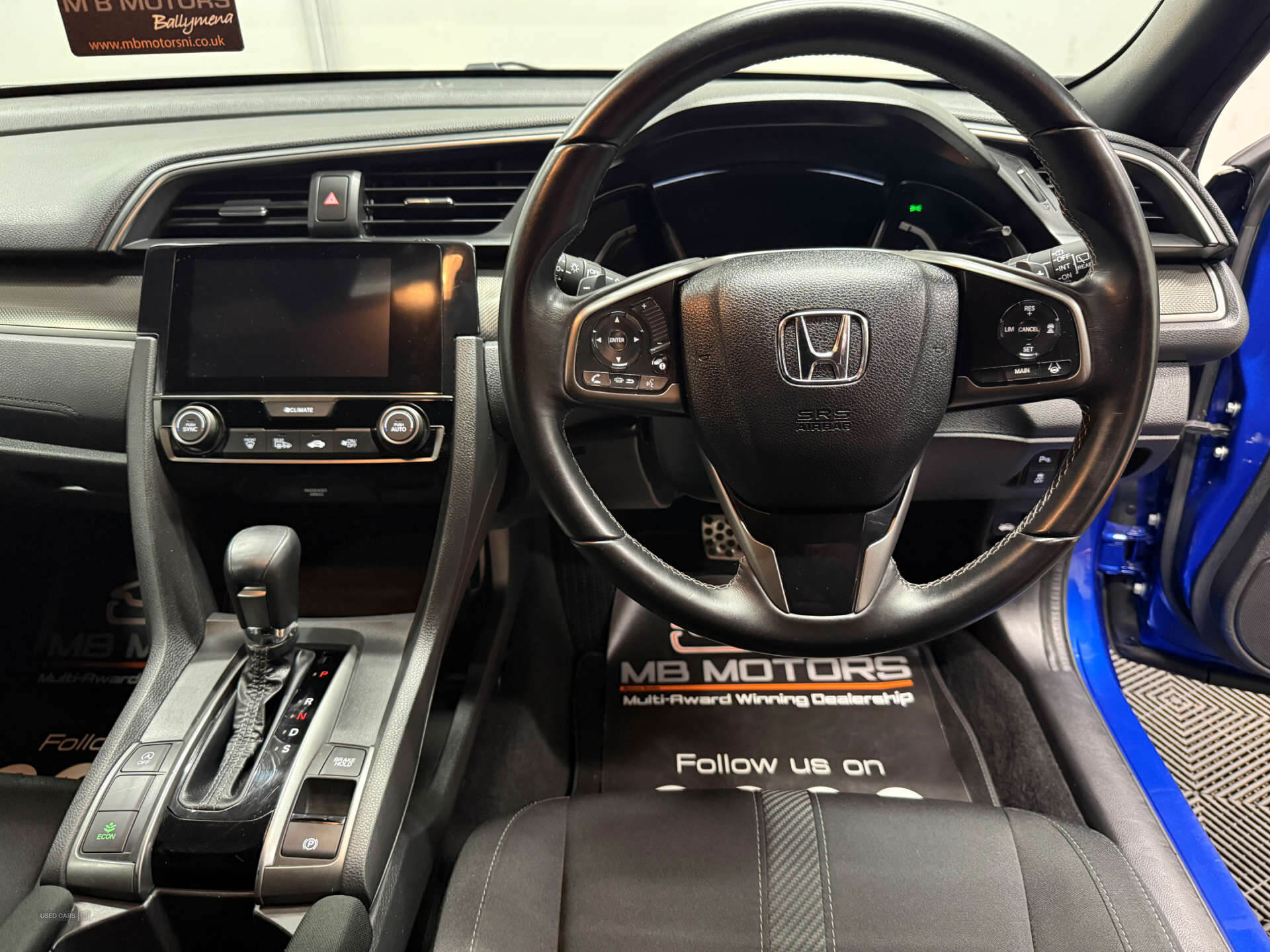 Sep 2017 Honda Civic 1.0 VTEC Turbo SR 5dr CVT