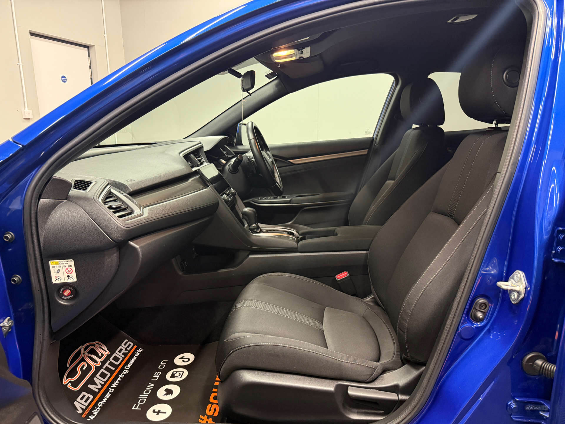 Sep 2017 Honda Civic 1.0 VTEC Turbo SR 5dr CVT