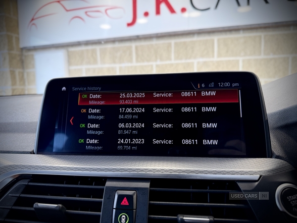 BMW X3 DIESEL ESTATE in Tyrone