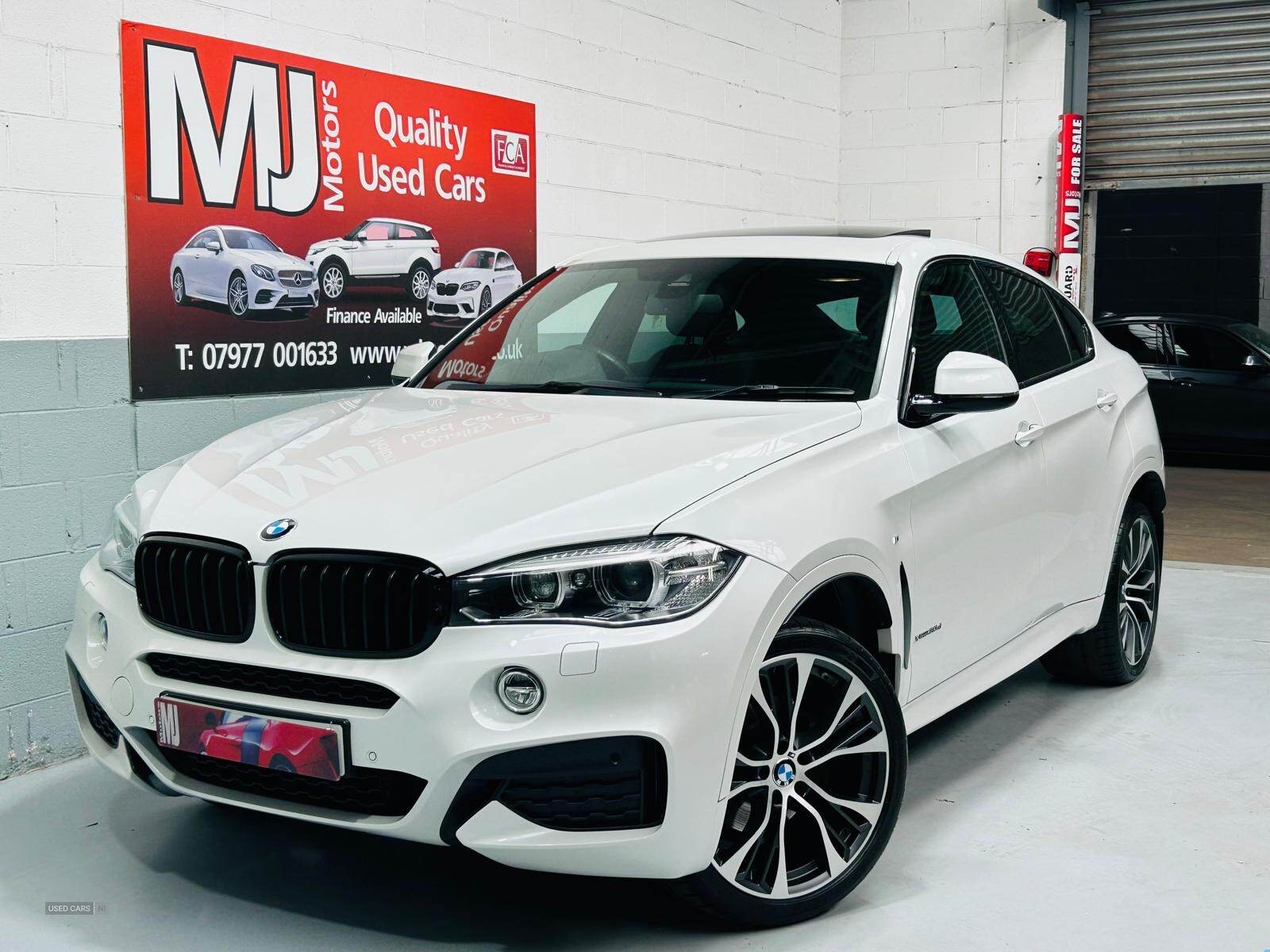 Mar 2018 BMW X6 xDrive30d M Sport 5dr Step Auto
