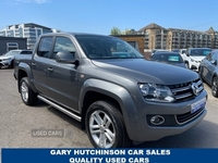 Volkswagen Amarok 2.0 BiTDI BlueMotion Tech Highline Pickup Double Cab 4dr Diesel Auto 4Motion Euro 5 (s/s) (180 ps) ONLY 77852 GENUINE LOW MILES in Antrim