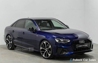 Audi A4 2.0 TDI 35 Black Edition Saloon 4dr Diesel S Tronic Euro 6 (s/s) (163 ps) Full Audi History, Comfort&Sound in Derry / Londonderry
