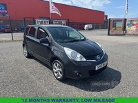 Nissan Note 1.4 16V n-tec Hatchback 5dr Petrol Manual Euro 4 (88 ps) 12 MONTH' S WARRANTY in Down