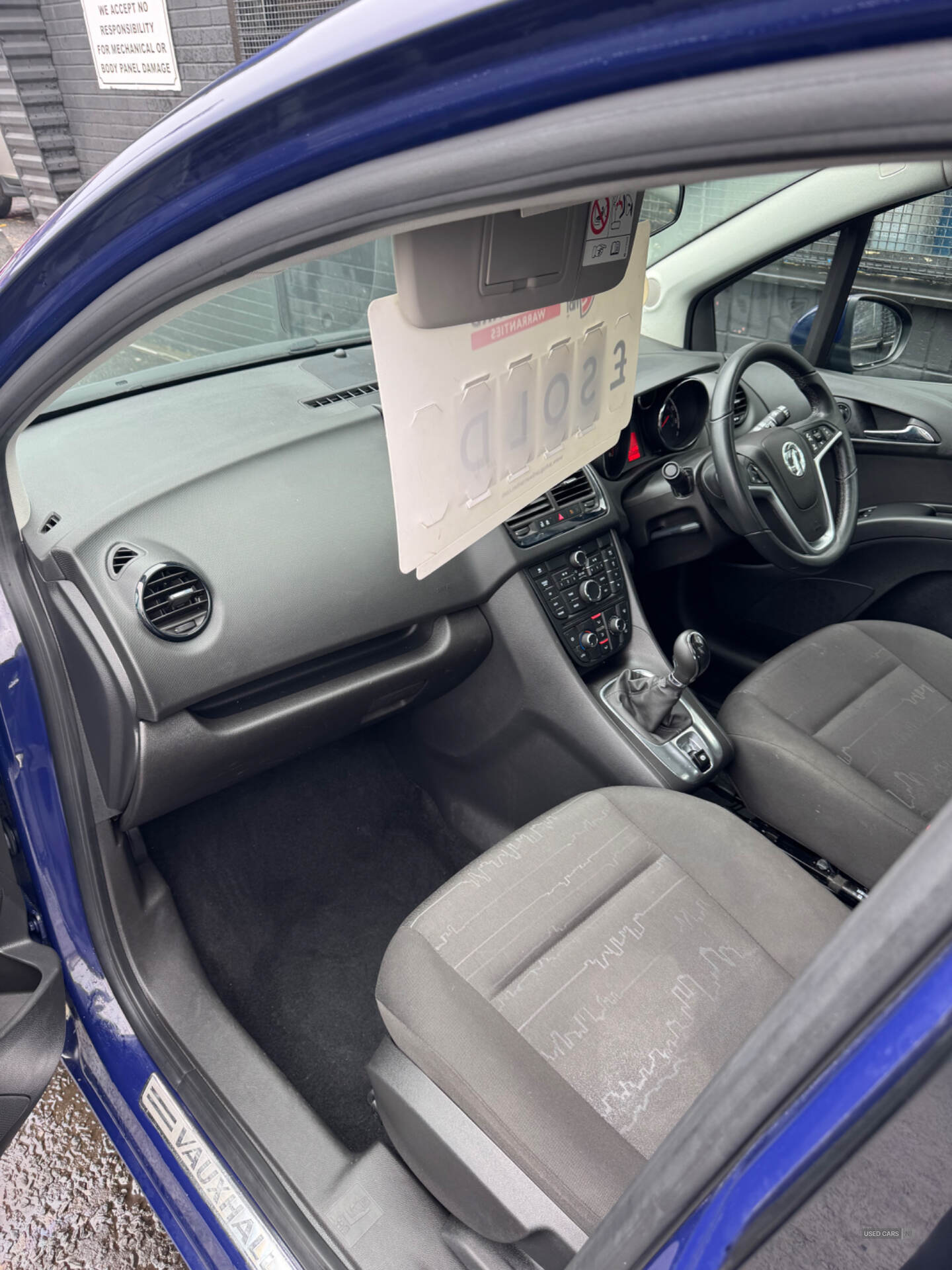 Oct 2017 Vauxhall Meriva 1.4i 16V Life 5dr