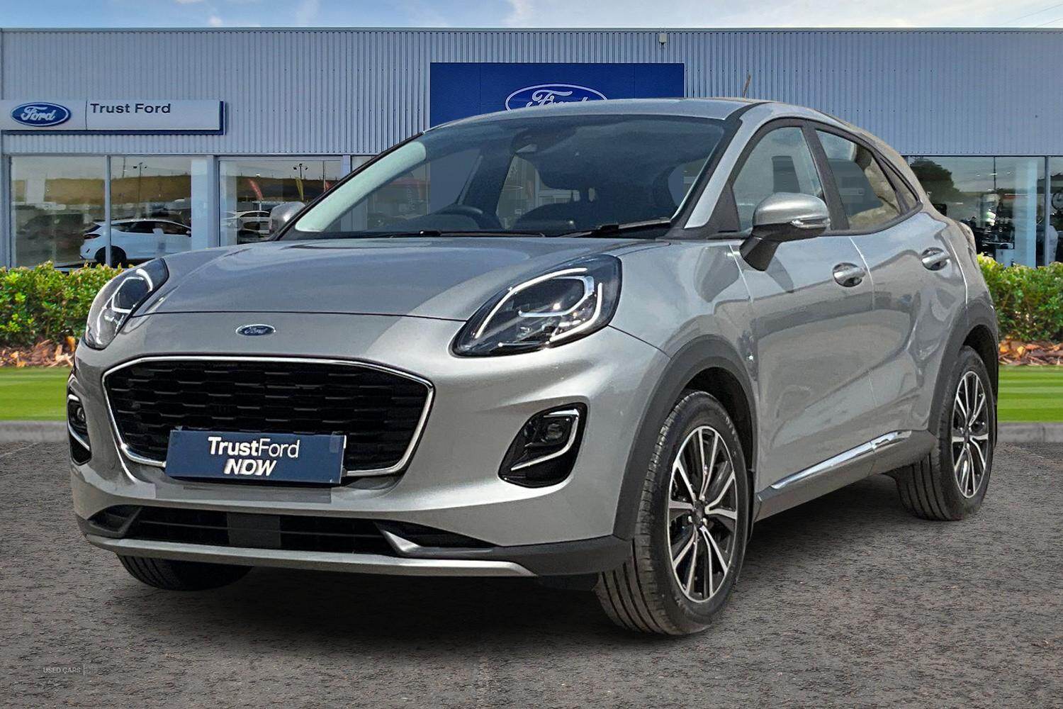  2023 Ford Puma 1.0 EcoBoost Hybrid mHEV Titanium 5dr**REAR SENSORS - SAT NAV - CRUISE CONTROL - HYBRID - DRIVE MODE SELECTOR - EMERGENCY CALL FUNCTION - ISOFIX**