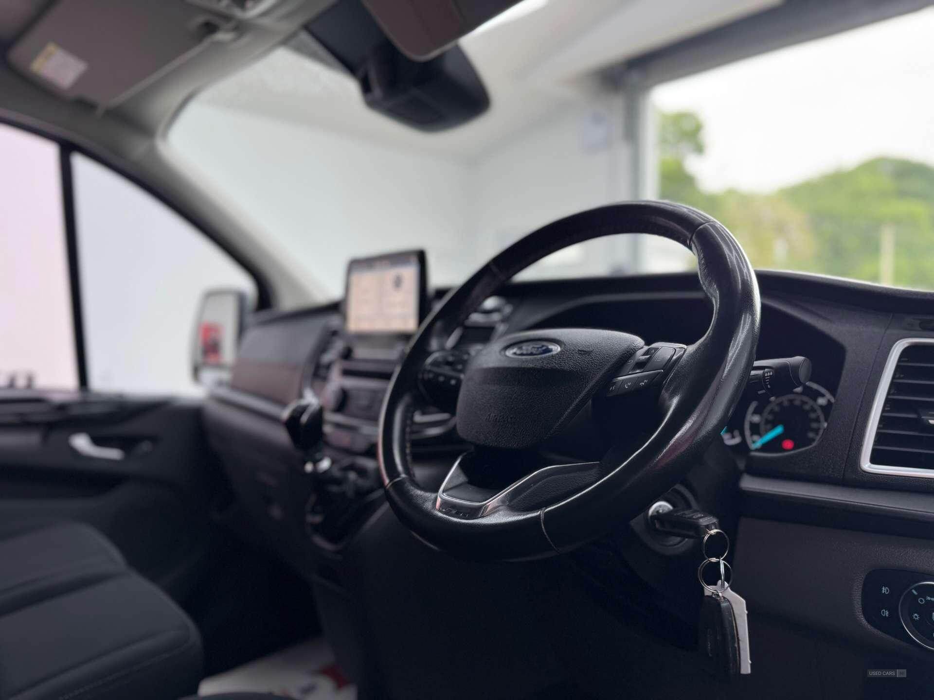 Aug 2018 Ford Transit Custom 2.0 EcoBlue 130ps Low Roof D/Cab Limited Van