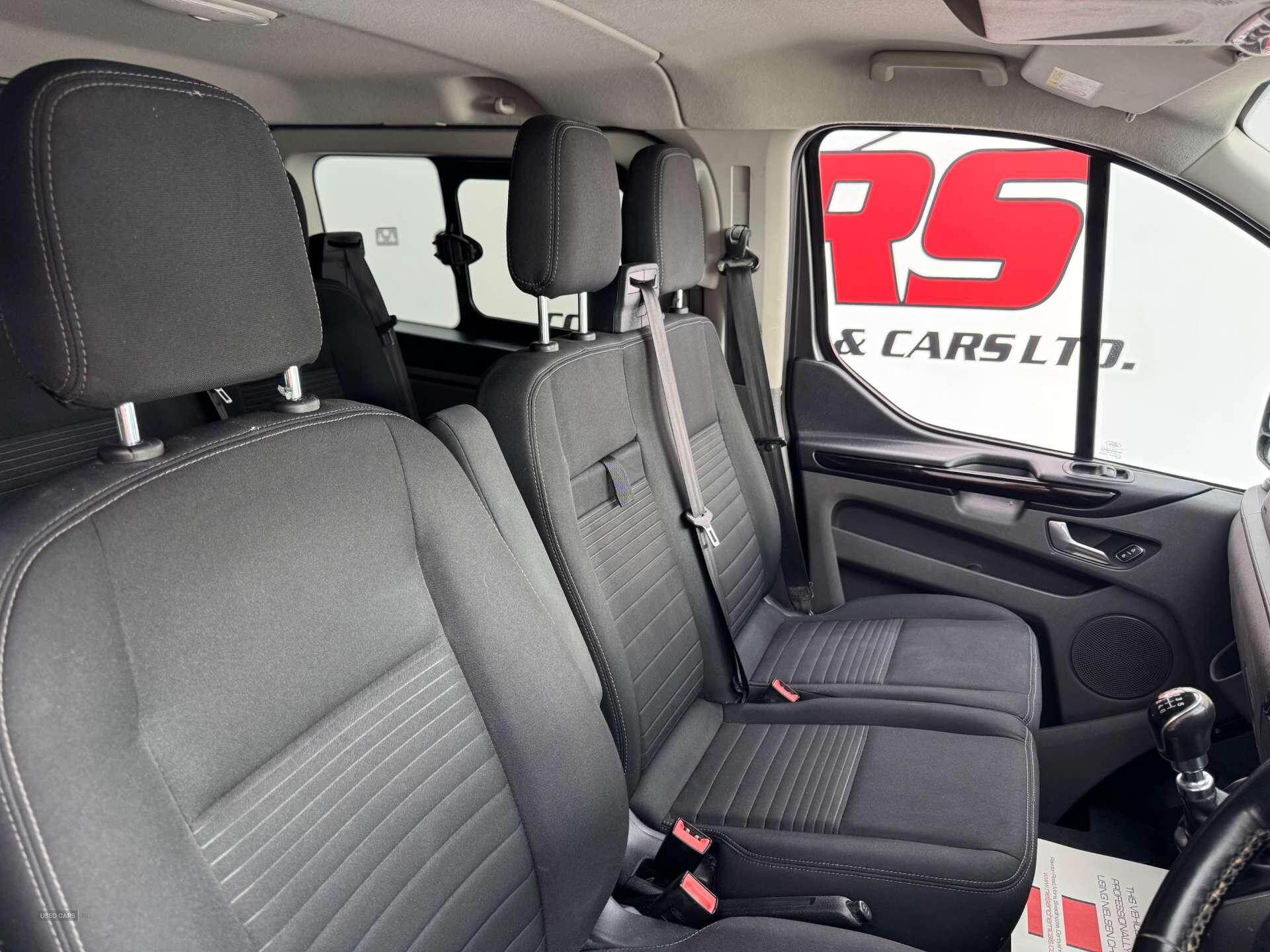 Aug 2018 Ford Transit Custom 2.0 EcoBlue 130ps Low Roof D/Cab Limited Van
