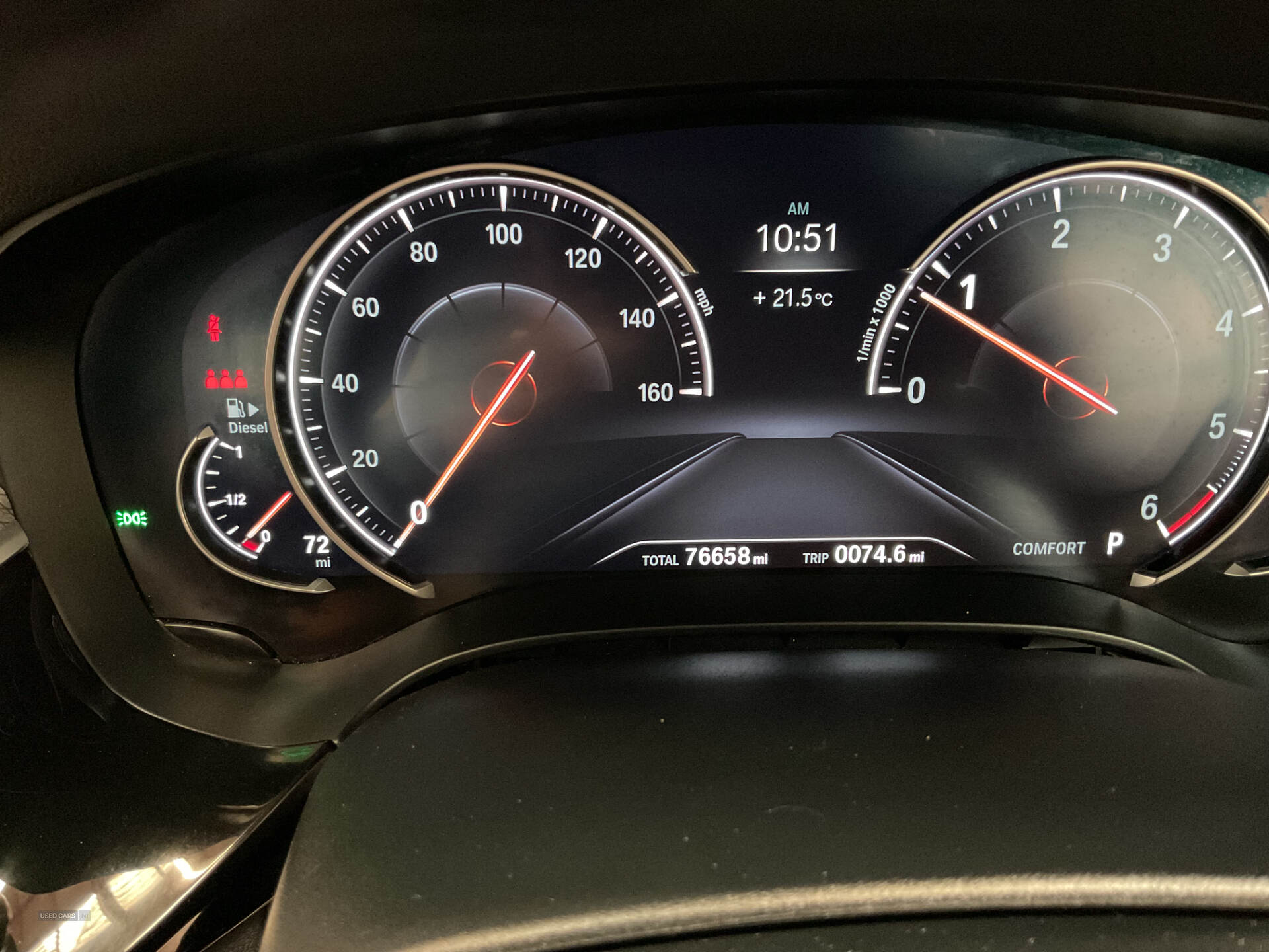 BMW 5 Series DIESEL SALOON in Antrim