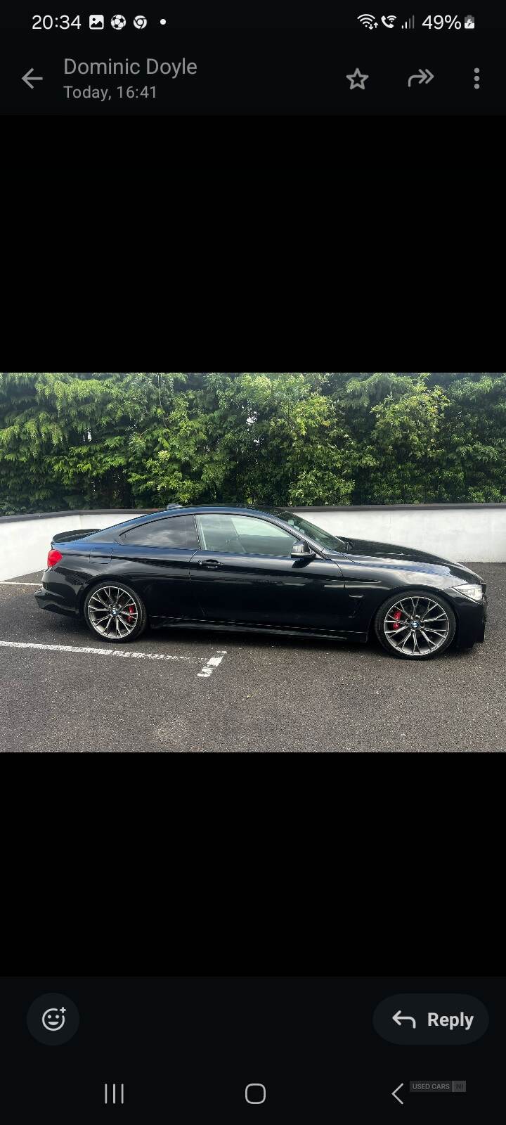 Jan 2014 BMW 4 Series 420d SE 2dr Auto