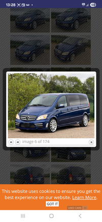 Mercedes V-Class in Antrim