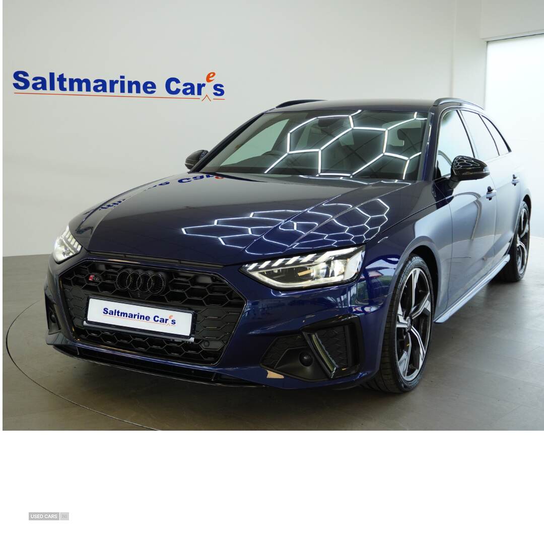 Feb 2022 Audi A4 S4 TDI 341 Quattro Black Edition 5dr Tiptronic